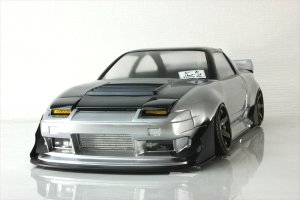 画像1: パンドラRC(Pandora RC)/PAB-3194/NISSAN  180SX  風神  クリアボディセット(未塗装)