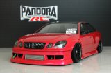 パンドラRC(Pandora RC)/PAB-3200/Toyota  アリスト JZS161  クリアボディセット(未塗装)