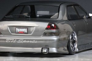 画像4: パンドラRC(Pandora RC)/PAB-3221/Toyota マーク2 JZX100 クリアボディセット BN-Sports公認(未塗装/未組立)