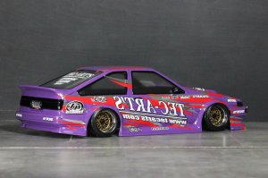 画像3: (10月末発売予定/予約分)パンドラRC(Pandora RC)/PAB-4228/Toyota AE86 トレノ3DR / TEC ART'S公認 クリアボディセット(未塗装/未組立)