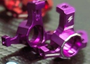 画像2: 【ネコポス対応】R31HOUSE(R31ハウス)/R31S348PU/ライトウェイト フロントナックル Ver.TAKU (パープル)
