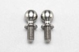【ネコポス対応】YOKOMO(ヨコモ)/RP-114-06__RP-114-12/φ5.5mm チタン製 ロッドエンドボール(2個入)