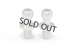 画像1: 【ネコポス対応】Reve D（レーヴ・ディー）/RT-006SA/SPM チタン製 ロッドエンドボール S (φ4.3mm,ネジ長4.5mm, 2個入) ※旧品番:RT-006S