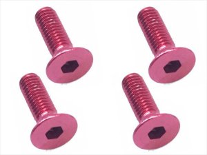 画像6: 【ネコポス対応】スクエア(SQUARE)/SAX-310BK_BY_OR_P_PK_R_TB/3x10ヘックス皿 ジュラルミンビス(6本入)