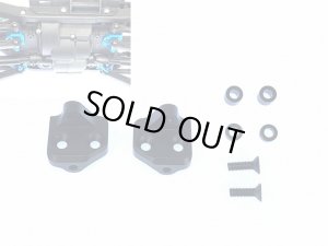 画像2: 【ネコポス対応】スクエア(SQUARE)/SCC-13B_BK_S/アルミリンクアームマウント タミヤCC-02用