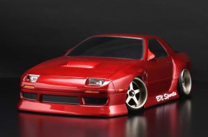 画像1: YOKOMO(ヨコモ)/SD-FCBNB/ドリフト用 BNスポーツ マツダFC RX-7 ボディセット(ライトパーツ/デカール付) (未塗装/未組立)