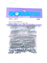 【ネコポス対応】スクエア(SQUARE)/SDT-262/ステンレスヘックスビスセット (タミヤDT-04用)