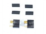 【ネコポス対応】スクエア(SQUARE)/SGC-125F/T型2Pコネクター黒(メス2pcs)