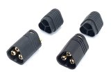 【ネコポス対応】スクエア(SQUARE)/SGC-137M/ブラシレスモーター用3連コネクター オス2個入