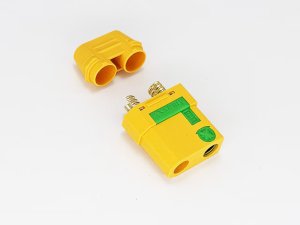 画像1: 【ネコポス対応】スクエア(SQUARE)/SGC-163F/大容量アンチスパークコネクターXT90-S(メス 1pcs)