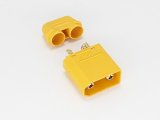 【ネコポス対応】スクエア(SQUARE)/SGC-163M/XT90 コネクター(オス1pcs)