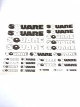 【ネコポス対応】スクエア(SQUARE)/SGD-6/SQUARE STICKER(カット済)