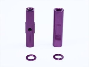 画像3: 【ネコポス対応】スクエア(SQUARE)/SGE-5019S_TB_P_BK_R_BY/アルミポストセット19L 0.5tカラー付 2個入