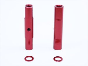 画像5: 【ネコポス対応】スクエア(SQUARE)/SGE-5025S_P_BK_TB_R_BY/アルミポストセット25L 0.5tカラー付 2個入