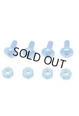 【ネコポス対応】スクエア(SQUARE)/SGE-55WB/ウイング固定用ジュラフランジビス&ナット(4個入/ブルー)