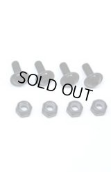 【ネコポス対応】スクエア(SQUARE)/SGE-55WBK/ウイング固定用ジュラフランジビス&ナット(4個入/ブラック)