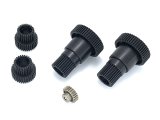 【ネコポス対応】スクエア(SQUARE)/SGW-30B2/ハイスピードギヤ&超硬質アルミピニオン25Tセット (タミヤGF-01用)