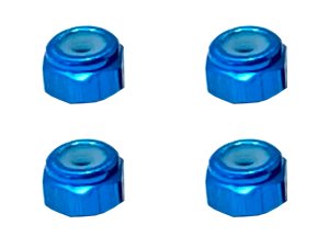 画像8: 【ネコポス対応】スクエア(SQUARE)/SGX-02BK_BY_OR_P_PK_R_S_TB/アルミナイロンナット M2 4個入 ※画像は5個ですが商品は4個入です。