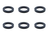 【ネコポス対応】スクエア(SQUARE)/SGX-110BK/M4 アルミカラー φ6×4×1.0t 6個入