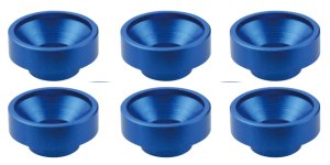 画像2: 【ネコポス対応】スクエア(SQUARE)/SGX-119BK/アルミボス付皿ワッシャー 6個入