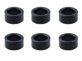 【ネコポス対応】スクエア(SQUARE)/SGX-130BK/M4 アルミカラー φ6×4×3.0t 6個入