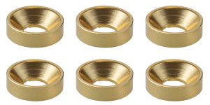 画像3: 【ネコポス対応】スクエア(SQUARE)/SGX-8BK/アルミM3皿ワッシャー外径7mm 6個入