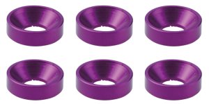 画像4: 【ネコポス対応】スクエア(SQUARE)/SGX-8BK/アルミM3皿ワッシャー外径7mm 6個入