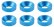 画像7: 【ネコポス対応】スクエア(SQUARE)/SGX-8BK/アルミM3皿ワッシャー外径7mm 6個入