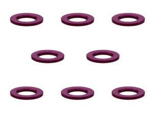 画像4: 【ネコポス対応】スクエア(SQUARE)/SGX-905BK/M3 アルミワッシャー φ5.5×3×0.5t 6個入