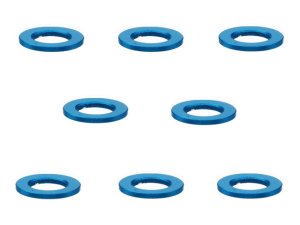 画像7: 【ネコポス対応】スクエア(SQUARE)/SGX-905BK/M3 アルミワッシャー φ5.5×3×0.5t 6個入