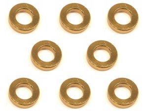 画像3: 【ネコポス対応】スクエア(SQUARE)/SGX-915BK/M3 アルミカラー φ5.5×3×1.5t 6個入