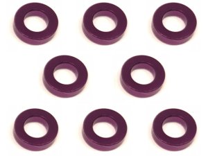 画像4: 【ネコポス対応】スクエア(SQUARE)/SGX-915BK/M3 アルミカラー φ5.5×3×1.5t 6個入