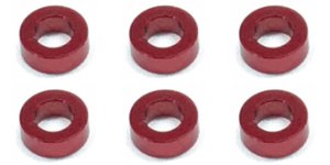 画像5: 【ネコポス対応】スクエア(SQUARE)/SGX-920BK/M3 アルミカラー φ5.5×3×2.0t 6個入