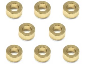 画像3: 【ネコポス対応】スクエア(SQUARE)/SGX-925BK/M3 アルミカラー φ5.5×3×2.5t 6個入