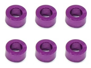 画像4: 【ネコポス対応】スクエア(SQUARE)/SGX-930BK/M3 アルミカラー φ5.5×3×3.0t 6個入り