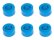 画像7: 【ネコポス対応】スクエア(SQUARE)/SGX-930BK/M3 アルミカラー φ5.5×3×3.0t 6個入り