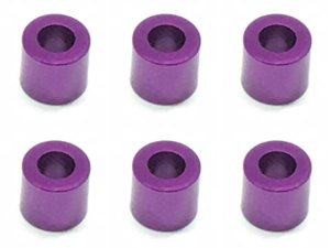 画像4: 【ネコポス対応】スクエア(SQUARE)/SGX-950BK/M3 アルミカラー φ5.5×3×5.0t 6個入