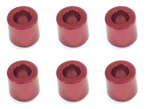 画像5: 【ネコポス対応】スクエア(SQUARE)/SGX-950BK/M3 アルミカラー φ5.5×3×5.0t 6個入