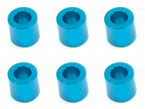 画像7: 【ネコポス対応】スクエア(SQUARE)/SGX-950BK/M3 アルミカラー φ5.5×3×5.0t 6個入