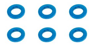 画像7: 【ネコポス対応】スクエア(SQUARE)/SGX-975BK/M3 アルミカラー φ5.5×3×0.75t 6個入