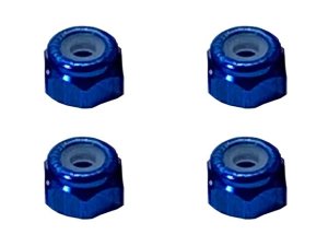 画像2: 【ネコポス対応】スクエア(SQUARE)/SGY-02BK__SGY-02TB/アルミナイロンナット M2 4pcs
