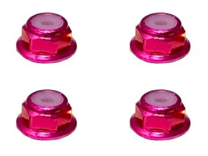 画像5: 【ネコポス対応】スクエア(SQUARE)/SGY-02FBK__SGY-02FTB/アルミフランジナイロンナット M2 4pcs