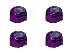 画像4: 【ネコポス対応】スクエア(SQUARE)/SGY-02BK__SGY-02TB/アルミナイロンナット M2 4pcs
