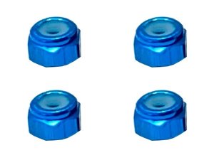 画像8: 【ネコポス対応】スクエア(SQUARE)/SGY-02BK__SGY-02TB/アルミナイロンナット M2 4pcs