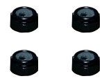 【ネコポス対応】スクエア(SQUARE)/SGY-02UBK__SGY-02UTB/アルミ薄型ナイロンナット M2 4pcs