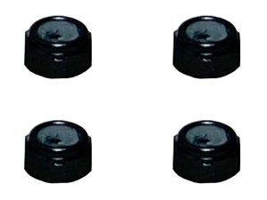 画像1: 【ネコポス対応】スクエア(SQUARE)/SGY-02UBK__SGY-02UTB/アルミ薄型ナイロンナット M2 4pcs