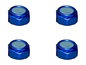画像2: 【ネコポス対応】スクエア(SQUARE)/SGY-02UBK__SGY-02UTB/アルミ薄型ナイロンナット M2 4pcs