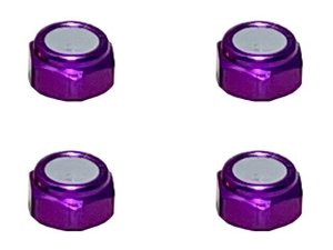 画像4: 【ネコポス対応】スクエア(SQUARE)/SGY-02UBK__SGY-02UTB/アルミ薄型ナイロンナット M2 4pcs
