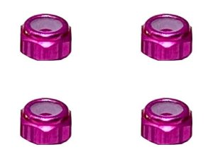 画像5: 【ネコポス対応】スクエア(SQUARE)/SGY-02UBK__SGY-02UTB/アルミ薄型ナイロンナット M2 4pcs