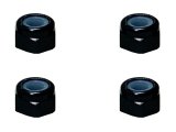 【ネコポス対応】スクエア(SQUARE)/SGY-03BK__SGY-03TB/アルミナイロンナット M3 4pcs